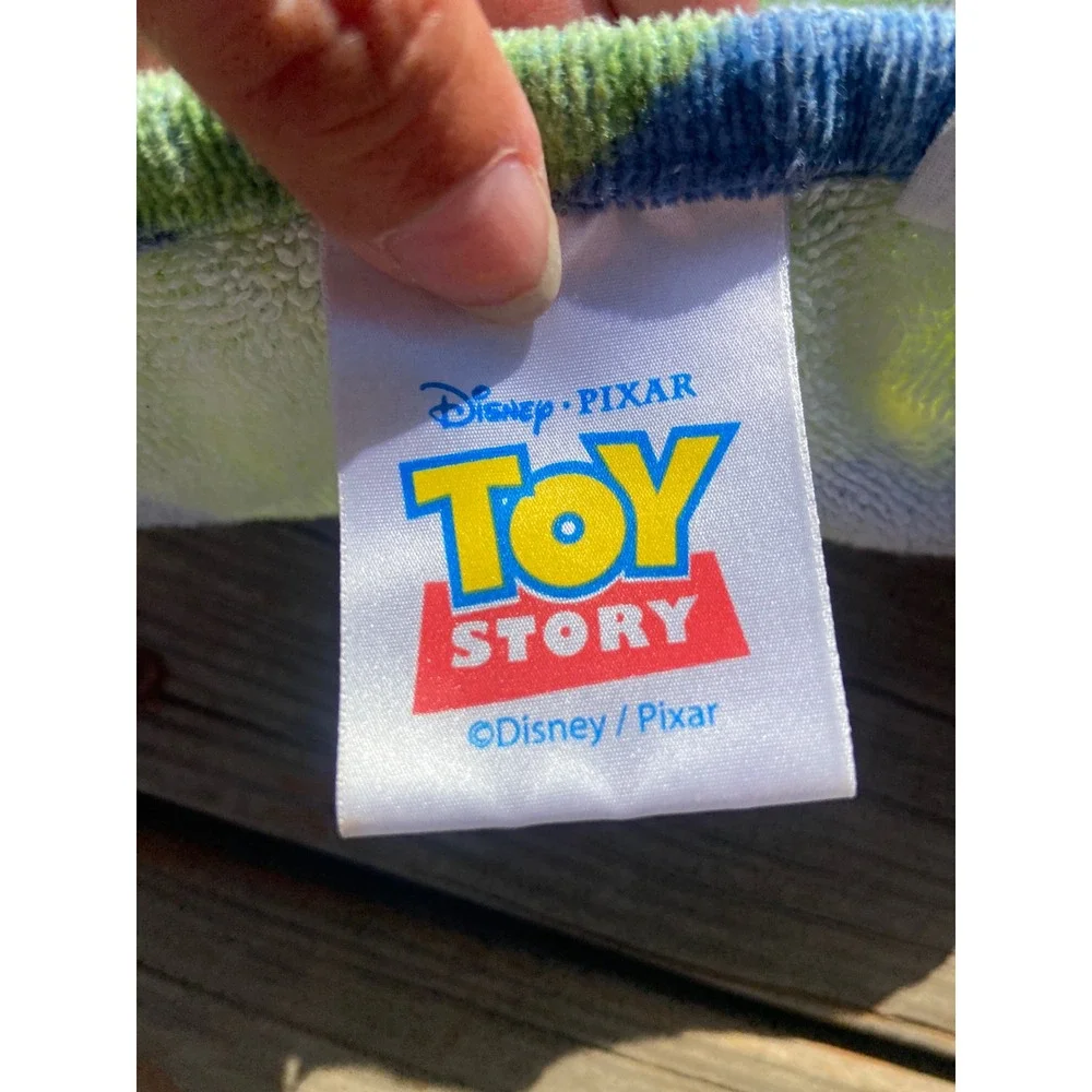 Disney Pixar Toy Story Beach Towel Woody Buzz Jessie Rex Aliens Cotton Y2k 28x56